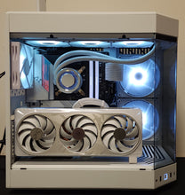 Load image into Gallery viewer, PC #149 Snow White HYTE Y60+Intel 12600K+Gigabyte Aero 4070Ti
