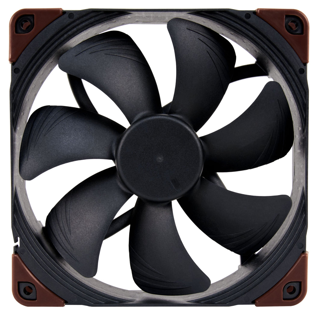 Noctua NF-A14 iPPC-3000 PWM, Heavy Duty Cooling Fan, 4-Pin, 3000 RPM (140mm, Black)